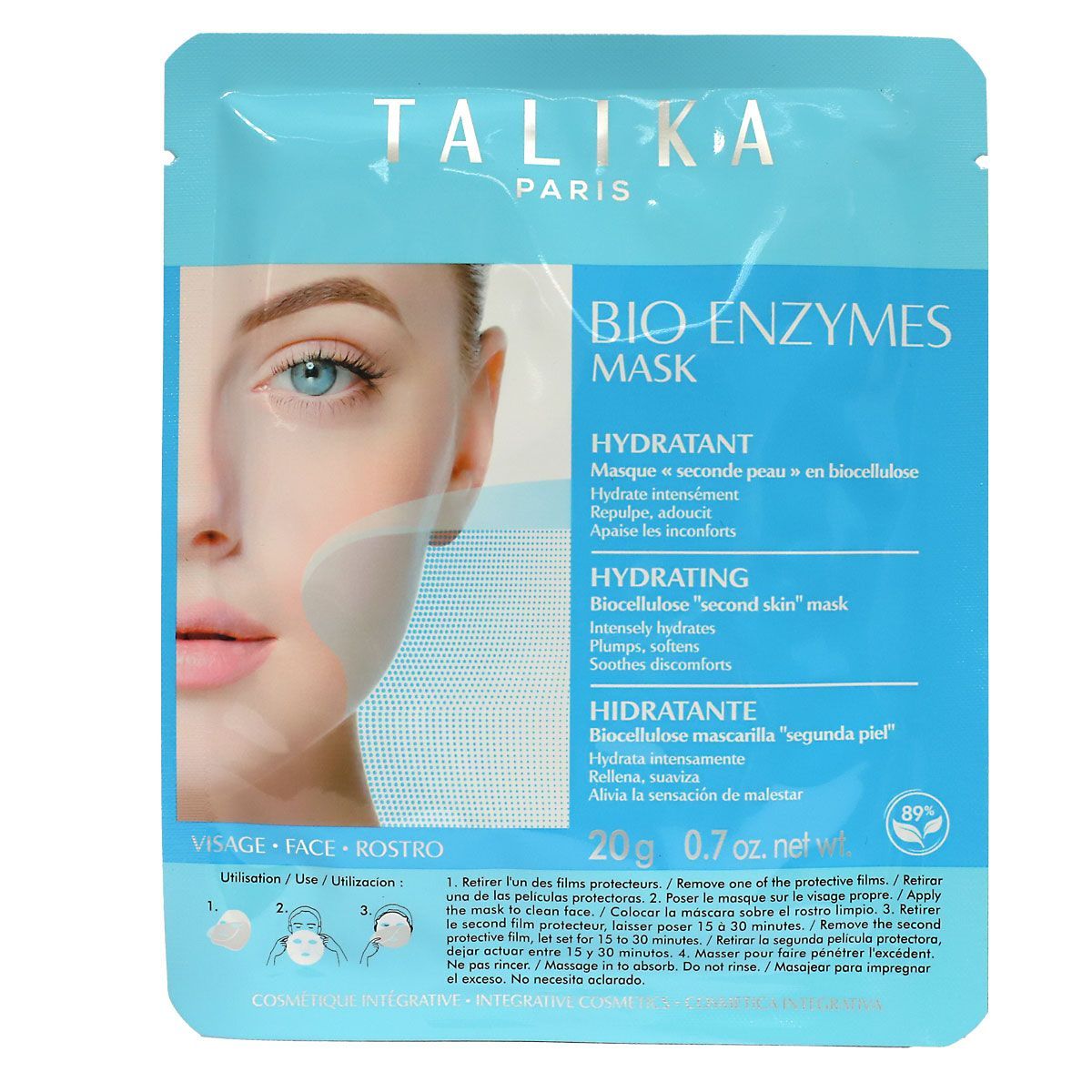 Masque Raffermissant Anti-âge Eskalia Escale Zanzibar BIO 50ml - Neuf, Made In France