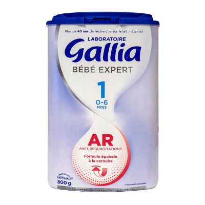 Calisma Relais 1 lait 0-6 mois 800g est utilisable en complément.