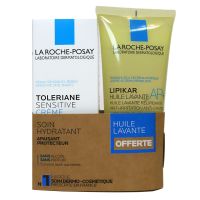 Toleriane Sensitive crème soin 40ml + huile Lipikar offerte