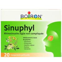 Sinuphyl rhinosinusite aigue 20 comprimés