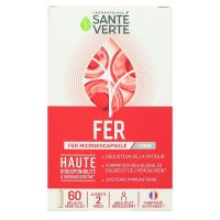 Fer Microencapsulé 14mg Haute Biodisponibilité 60 gélules