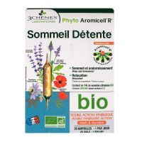 Sommeil détente Phyto Aromicell R 20 ampoules x 10ml