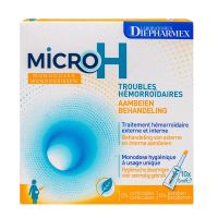 Micro H troubles hémorroïdaires 10x5ml