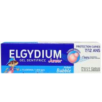 Junior Protection caries 7-12 ans gel dentifrice Bubble 50ml