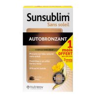 Sunsublim sans soleil autobronzant renforcé 84 capsules