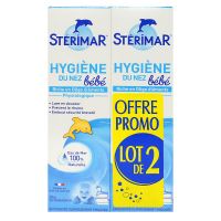 Bébé hygiène du nez 2x100ml