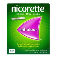 Inhaleur 10mg 6 cartouches