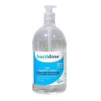 Bactidose gel hydroalcoolique hygiène mains 1L