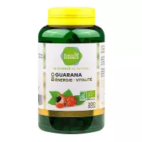 Guarana bio 200 gélules