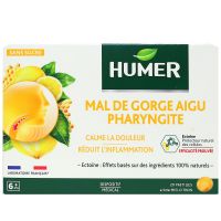 20 pastilles mal de gorge aigu pharyngite miel citron