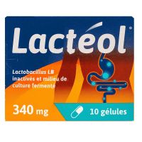 Lactéol 340mg 10 gélules