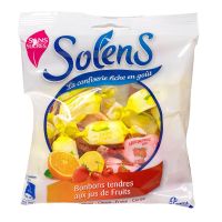 Bonbons tendres aux jus de fruits sans sucres 100g