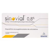 Sinovial 3 seringues pré-remplies x 2ml