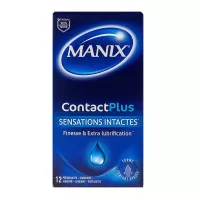 ContactPlus sensations intactes 12 préservatifs