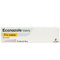 Econazole crème antifongique 30g