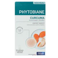 Phytobiane Curcuma confort digestif 30 comprimés
