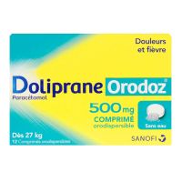 Doliprane Oro 500mg 12 comprimés