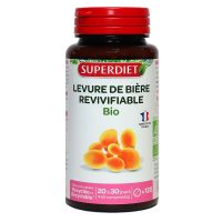 Levure de bière revivifiable bio 120 gélules