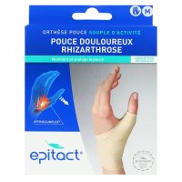 Orthèse pouce souple d'activité Rhizarthrose gauche taille M