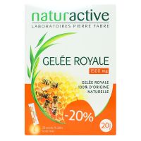 Gelée royale 1500mg miel 20 sticks