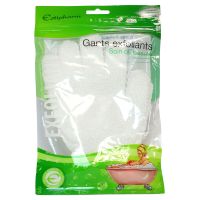 2 gants exfoliants