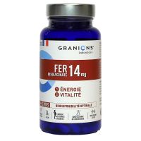 Fer Bisglycinate 14mg énergie vitalité 60 gélules