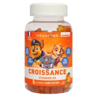 Pat Patrouille Croissance vitamine D3 60 gummies