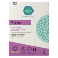 Voyage maintient le tube digestif exempt de parasites 15 gélules