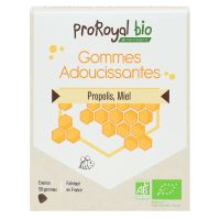 ProRoyal 50 gommes adoucissantes bio propolis miel