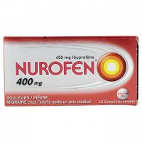 Nurofen 400mg Ibuprofène 12 comprimés