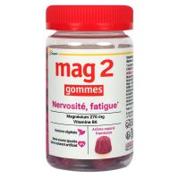 45 gummies Nervosité Fatigue framboise