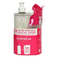 Sensifine AR eau micellaire démaquillante 400ml + eco recharge 400ml