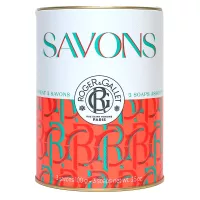 Coffret savons Bienfaisants Gingembre rouge Néroli Œillet mignardise 3x100g