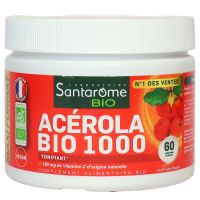 Acérola bio 1000 vitamine C 60 comprimés