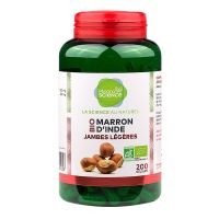 Marron d'inde bio 200 gélules