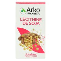Lecithine de soja Glycine max 45 gélules