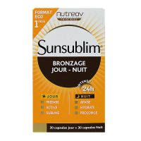 Sunsublim bronzage jour-nuit 60 capsules