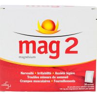 Mag 2 Magnésium 30 sachets