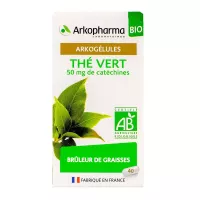 Arkogélules thé vert bio brûleur graisses 40 gélules