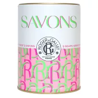 Coffret savons Bienfaisants Rose - Rose thé - Feuille de thé 3x100g