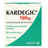 Kardegic 160mg poudre pour solution buvable 30 sachets-dose