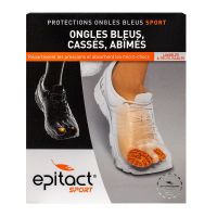 Epithélium Tact 2 protections ongles bleus taille M