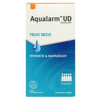Aqualarm yeux secs fluide lubrifiant hydratant surface oculaire 20 unidoses