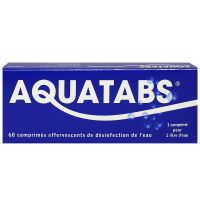 Aquatabs 60 comprimés effervescents