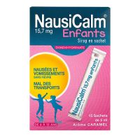 Nausicalm enfants sirop 15 sachets