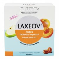 Laxeov Transit express 20 cubes pomme-abricot