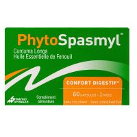 Phytospasmyl curcuma fenouil 60 capsules