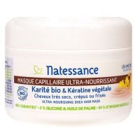 Masque capillaire ultra-nourrissant karité bio et kératine végétale 200ml