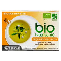 Infusion bio régulation sucre 20 sachets