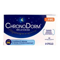 ChronoDorm mélatonine 30 comprimés